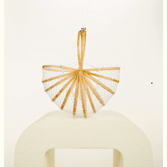 CULT GAIA ZADIE BAG IN NATURAL LUXURY DESIGNER PIECE OS - Picture 3 of 14